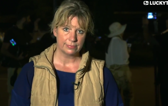 Marieke de Vries van de NOS